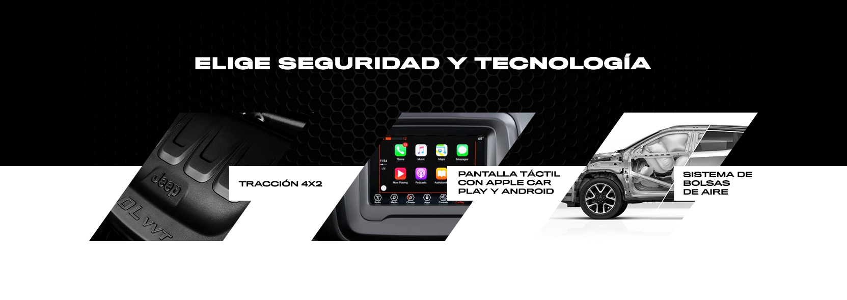 Elige seguridad y tecnología.